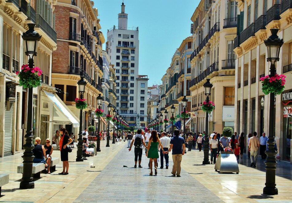 Piso Plaza De Las Flores Málaga Exterior foto