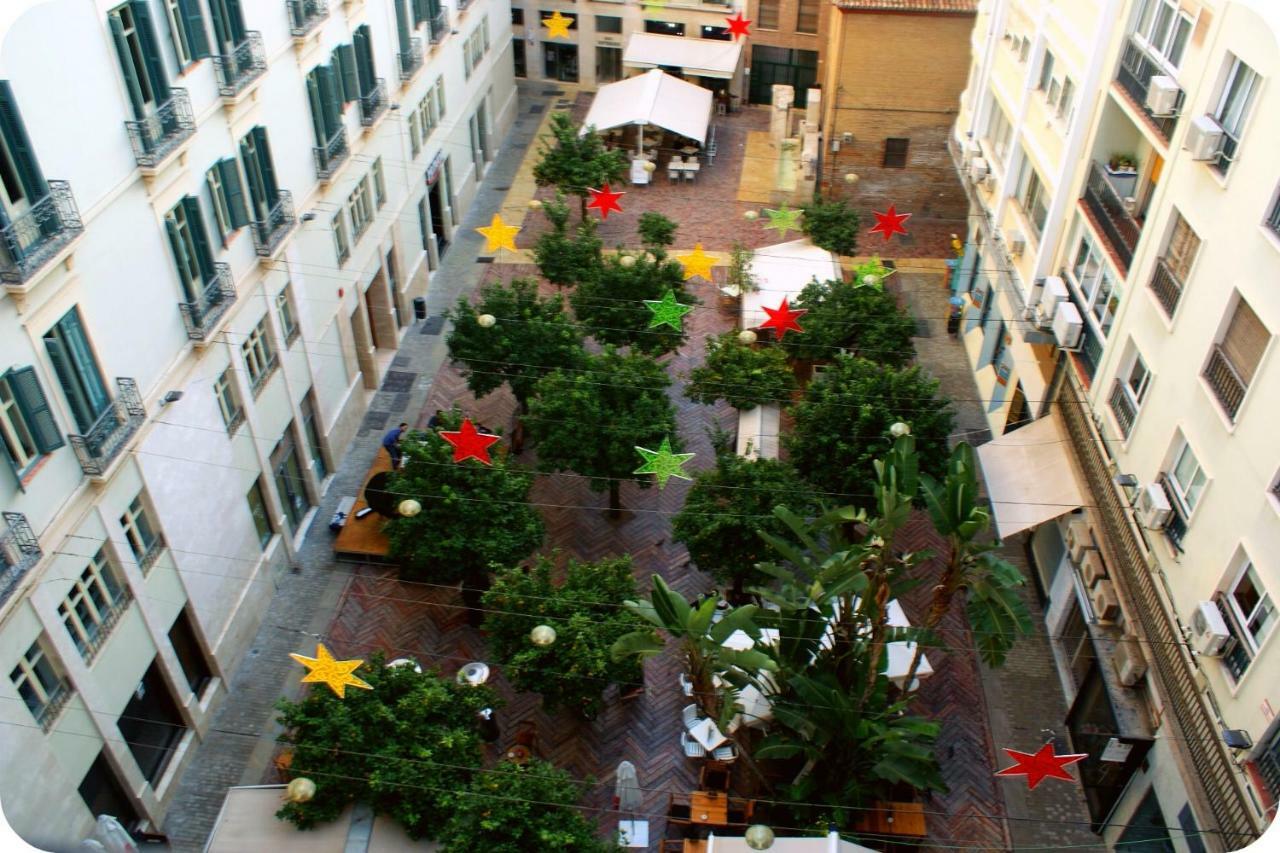 Piso Plaza De Las Flores Málaga Exterior foto
